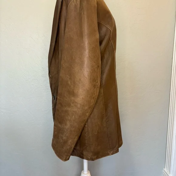 Remy Leather Fashions Blazer Jacket
Made in USA • Size 42 • Genuine Leather - Picture 5 of 15
